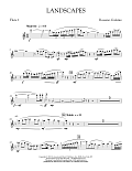 Landscapes - Flute 1