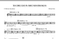 To Dream in Brushstrokes - Eb Baritone Saxophone