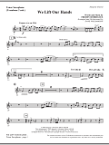 We Lift Our Hands - Tenor Sax (Trombone 2 sub.)
