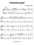 Papageno's Song (from Amadeus) (arr. Phillip Keveren)