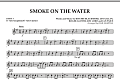 Smoke on the Water - Pt.3 - Eb Alto Sax/Alto Clar.