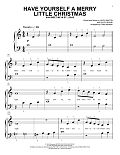 Have Yourself A Merry Little Christmas (from Meet Me In St. Louis) (arr. Phillip Keveren)