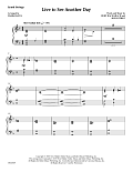 Live to See Another Day (arr. Mark Hayes) - Synthesized Strings