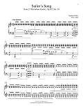 Sailor's Song
