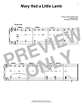 Mary Had A Little Lamb (arr. Denes Agay)