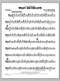 What I Did For Love - Trombone 2
