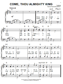 Come, Thou Almighty King 