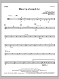Raise Up A Song Of Joy - Drums
