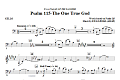 Psalm 115: The One True God - Cello