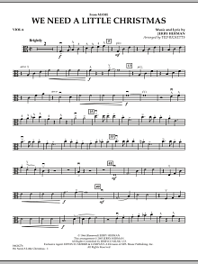 We Need A Little Christmas (from Mame) - Viola 