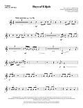 Days of Elijah (arr. David Angerman) - Trumpet (sub. Alto Sax)