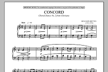 Gloriana, Choral Dance No. 2 (Concord) 