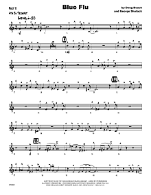 Blue Flu - 4th Bb Trumpet 