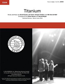 Titanium (feat. Sia) (arr. Deke Sharon, David Wright) 