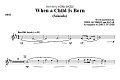 When A Child Is Born (Soleado) - Oboe