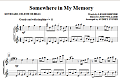 Somewhere in My Memory (arr. Audrey Snyder) - Keyboard