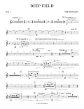 Deep Field (adapted for Wind Ensemble, Choir, and Smartphone App) - Flute 1