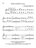 Jesus Paid It All - Harp