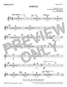 Unto Us - Bb Trumpet 1 