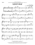 Love's Way - Piano