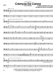 Criancas Da Canoa (Canoe Children) - Cello 