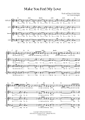 Make You Feel My Love (arr. Gitika Partington)