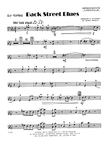 Back Street Blues - 2nd Trombone 