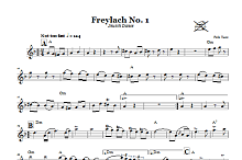 Freylach No. 1 (Jewish Dance) 