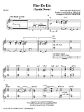 Flor De Lis (Upside Down) - Piano