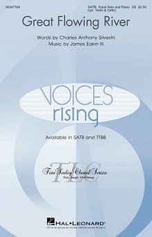 Great Flowing River (for SATB) - Full Score 