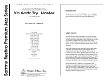 Ya Gotta Try...Harder - Full Score