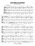 Bourree In E Minor