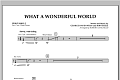 What A Wonderful World - Percussion 2
