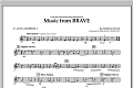 Music From Brave - Eb Alto Saxophone 2
