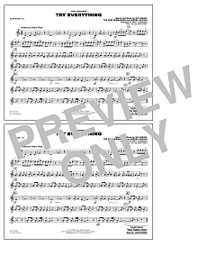 Try Everything (from Zootopia) - Baritone T.C. 