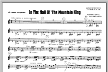 In the Hall of the Mountain King - Tenor Sax 
