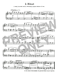 Minuet In G Minor, BWV Anh. 115