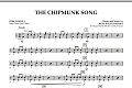 The Chipmunk Song - Percussion 1
