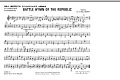 Battle Hymn Of The Republic - Eb Baritone Sax