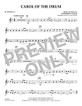 Carol of the Drum - Bb Trumpet 2