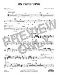 On Joyful Wing - Percussion 1