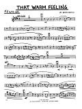That Warm Feeling - 1st Eb Alto Saxophone