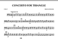Concerto For Triangle - Cello