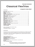 Classical FlexTrios - Percussion Instruments - Percussion