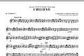 I Believe (Vancouver 2010 CTV Olympic Theme Song) - Bb Clarinet 3