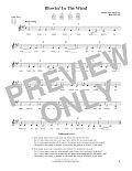 Blowin' In The Wind (from The Daily Ukulele) (arr. Liz and Jim Beloff)