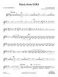 Music from "Loki" (arr. Michael Brown) - Eb Alto Saxophone 1
