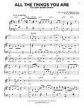 All The Things You Are [Jazz version] (arr. Brent Edstrom)