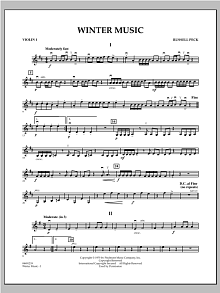 Winter Music - Violin 1 