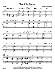 The Spin Doctor (Sweet Talkin') - Piano 